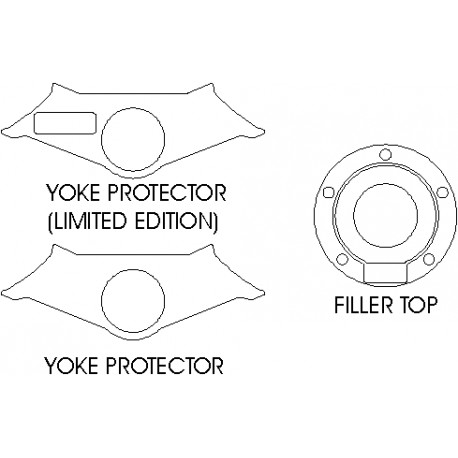 Yamaha YZF600R - Yoke Protector
